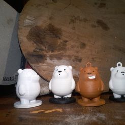 20230621_091808-1.jpg STL file llaveros de osos・3D printing idea to download