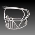 BPR_Compositeca.jpg Facemask Pack VIII for NFL Riddell AXIOM Helmet Geosanmo 3D print model