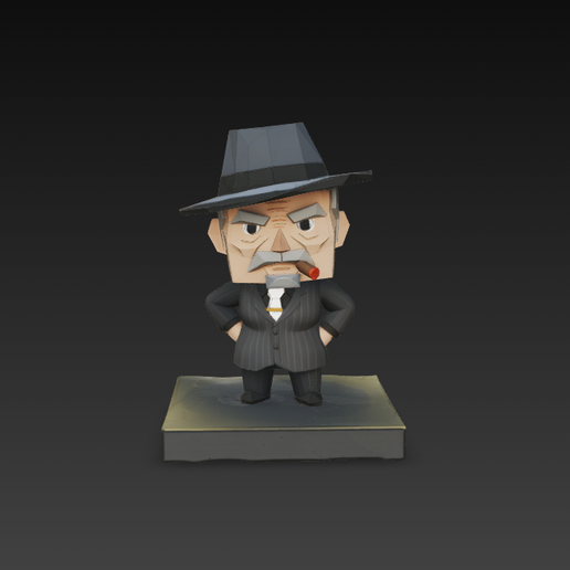 The Don (Old Godfather) - 1920s Mafia Series - 3D Printable - STL