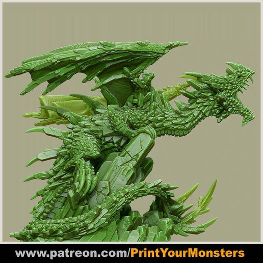 DRAGON (head) full on my patreon 3D model