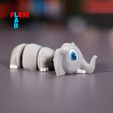 Flexi-elephant.jpg Movable little elephant | Elephant Flexi LAB