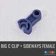 9.png BIG C Clip + FEMALE SIDEWAYS connector for 30 Minute Missions / Sisters or Gundam PRESUPPORTED