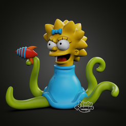 MAGGIE514.png STL file MAGGIE ALIEN MALA・3D printable model to download