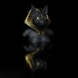 Szene2.jpg Mysticism 3-pack I Australia-Shepard (evil) , Draakon, Bastet - busts