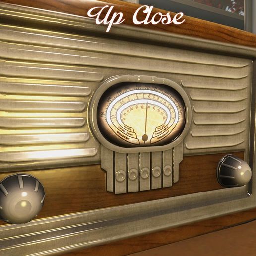 Fallout Radiation king Radio faceplate