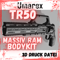 TR50-Titelbild.png Archivo STL TR50 Bodykit Riflekit Massive RAM・Plan de impresión en 3D para descargar