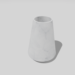 IMG_2556.png Circular Vase with Step Design - Vertical 3D Model