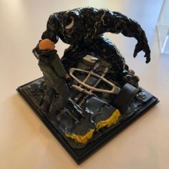 VENOM FILM TOM HARDY STATUE VOLLEN SATZ DRUCKBARE MODELL FIGUR MARVEL