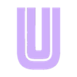 U.stl Letters and Numbers SEGA Letters and Numbers | Logo
