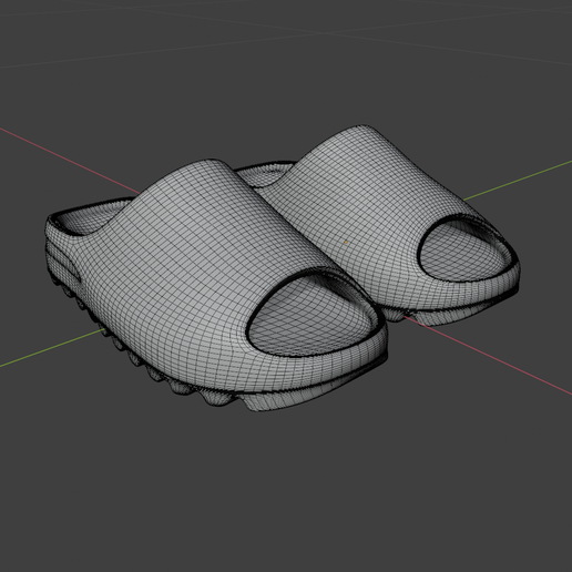 10.png 3D-Datei Yezzy Pantoffeln・Vorlage für 3D-Druck zum herunterladen, pakoboris