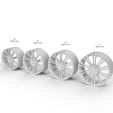 Rims_V12-All-rims.jpg 1/24 scale model car wheel V12