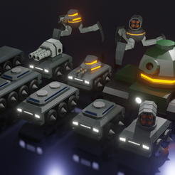 Vehicles.png Fichier STL gratuit Véhicules de guerre・Modèle à télécharger et à imprimer en 3D