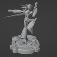 Full-2.png Axl figure with LED base - MegaMan X