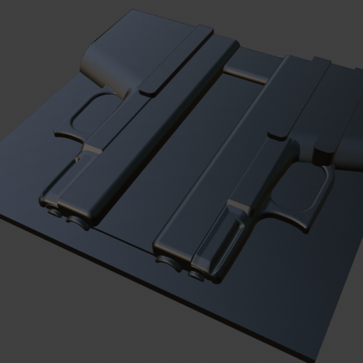 🔫 Glock G30 Split Mold Vacuum.・ STL File for 3D printing・Cults