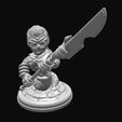 container_naga-with-glaive-28mm-3d-printing-285025.jpg Naga Set 28mm Made for FDM Printers