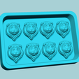 l6.png Jelly Candy Molding Lion - Gummy Mould