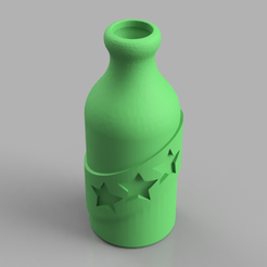 Capture d’écran 2017-06-09 à 09.28.41.png Free STL file Booze Fighter Bottle and Badge・3D printing template to download