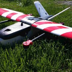 Free 3D file Nano Talon VTOL V2 Quad Plane 3D print design