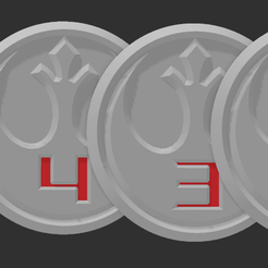 Token-IMG.png 3D-Datei Spielmarken der Rebellenallianz kostenlos・3D-Druck-Vorlage zum herunterladen
