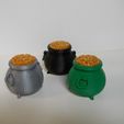 9d7ec49885628acfafceb94be6a978da_display_large.JPG Бесплатный STL файл Irish pot of gold lid・Шаблон для загрузки и 3D-печати