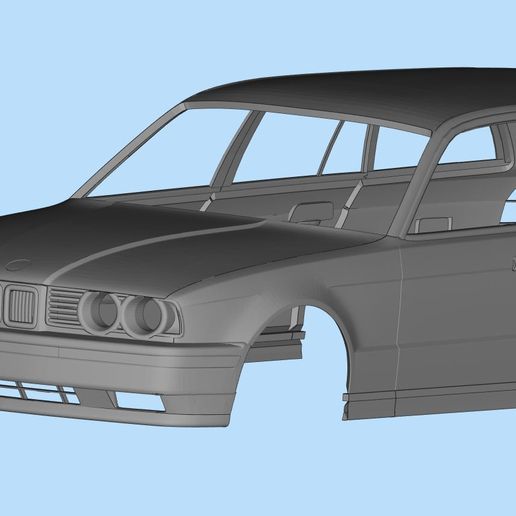 7.jpg 宝马 5 系 E34 旅行版 1991 3D 模型