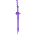 SwordPendant.obj Sword Pendant