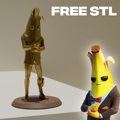 AgentPeely1111.png PEELY AGENT PEELY SKIN FORTNITE FIGURE