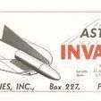 _ASTRON INVADER! [ESTES INDUSTRIES, INC, Bor 297, Pano, Clerade BNC-20B Nose Cone