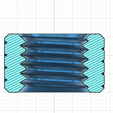 Ecrou.png Dado tondo zigrinato M18 Set 0