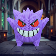 z6660816724908_991c6c29f467b4904103da54a1c4bb31.png Gengar - Punto - Ganchillo - Multiparte