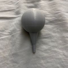 Bulb-Syringe-Copy.jpg Free STL file Eye dropper (Bulb Syringe)・3D printing design to download