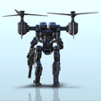 6.png Ihris combat robot (6) - BattleTech MechWarrior Scifi Science fiction SF Warhordes Grimdark Confrontation