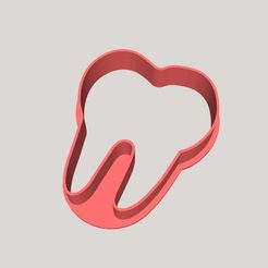 Untitled.jpg Tooth-shaped Cookie Cutter