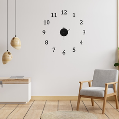 image67.png Minimalist wall clock 60 cm diameter