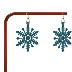 Screenshot-2023-05-05-141135.png STL-Datei Weihnachts-Ohrringe・3D-druckbares Modell zum Herunterladen