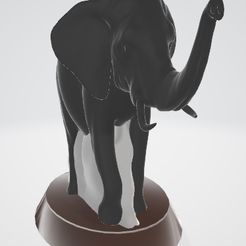 statue elephant color.jpg elephant christmas puzzle kit