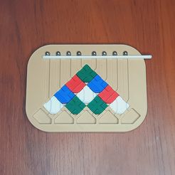 Q d j e a ; Archivo STL Juego de lógica - baja las 8 bolas!!!・Objeto de impresión 3D para descargar