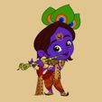 b347da2e-b1ae-4191-a9b9-a82969e0df1c.jpg Krishna Chibi - The Divine Child [Easy Paint]