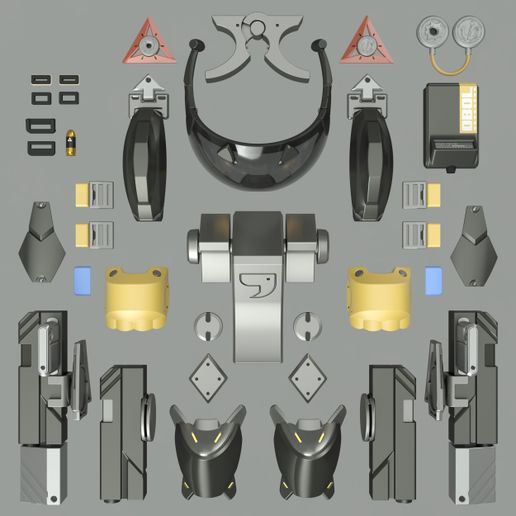 Zenless Zone Zero ZZZ Trigger Accessories. Video game, props, cosplay