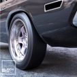 a4.jpg BB01 Drag performance Wheel set Front and Rear + stencil