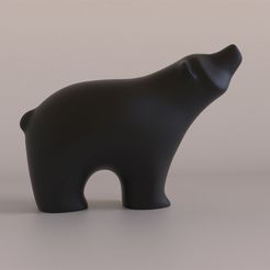 7893b30c009c1f0a625348e376701faf_display_large.jpg OBJ-Datei Bear figurine kostenlos herunterladen • Objekt zum 3D-Drucken, 02_mm