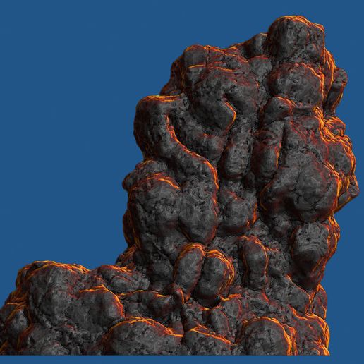 🪨 Set of 5 Volcanic Scatter Rocks [Tabletop Terrain 01]・Free STL File ...