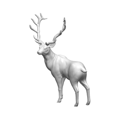 1.png 3D-Datei Hirsch・3D-Druck-Idee zum Herunterladen