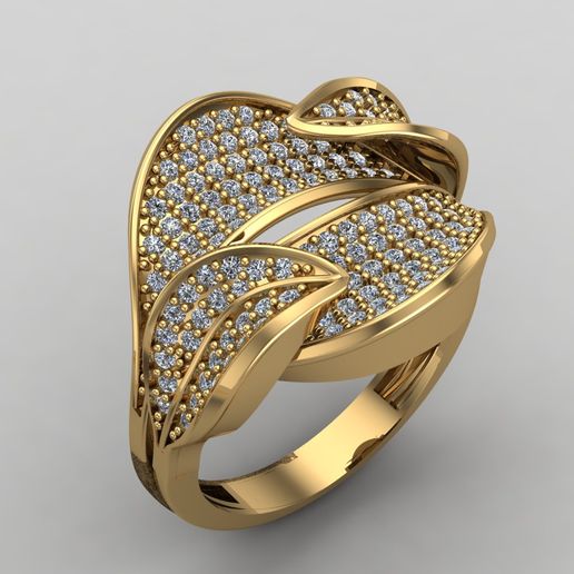 WOMEN RING - 3DM RENDER DETAIL 3D PRINT MODEL - 3D model