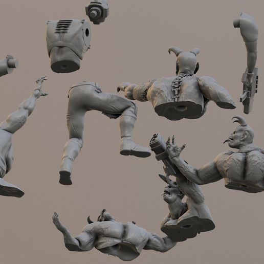 🫡 Doom Classic Cover Diorama Printable・ 3D File for ・Cults