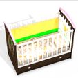 1.jpg BED CHILDREN'S AREA - PRESCHOOL GAMES CHILDREN'S AMUSEMENT PARK TOY KIDS CARTOON CHAMFER BED