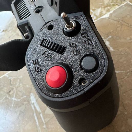 Radiomaster GX12 Button replacement 3D model