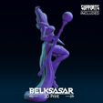 07.jpg Girl Frost Wizard Normal and Nude 3D print model