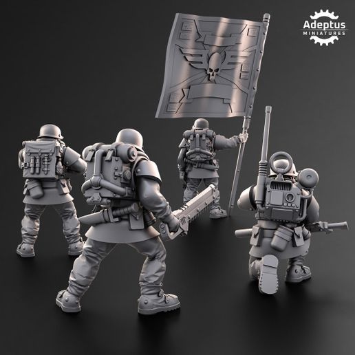 2.jpg Command Squad. Koelner Regiment. Imperial Guard