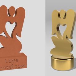 1.jpg STL file Angel heart statue, Comforting Angel, Angel Figurine, meaningful spiritual gift, Altar Meditation, Peace, Faith, Love, Hope, Healing, Protection・3D printable model to download